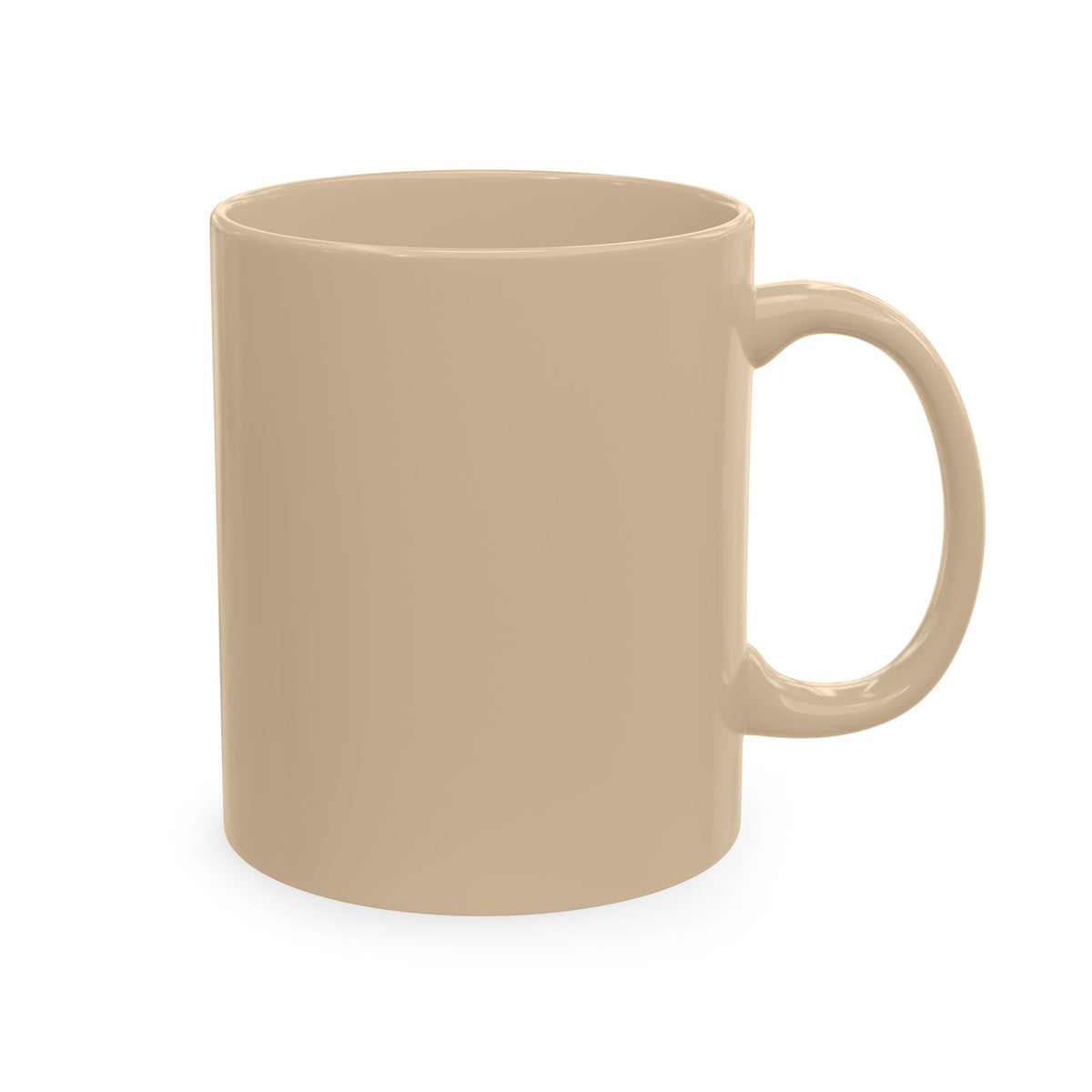Beige Ceramic Mug