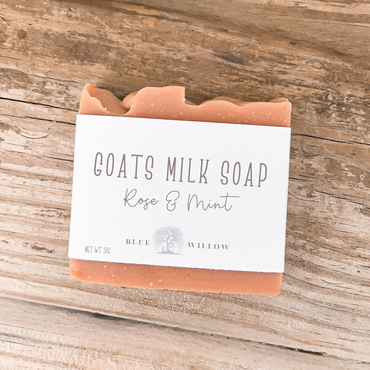 Rose & Mint Goat Milk Soap