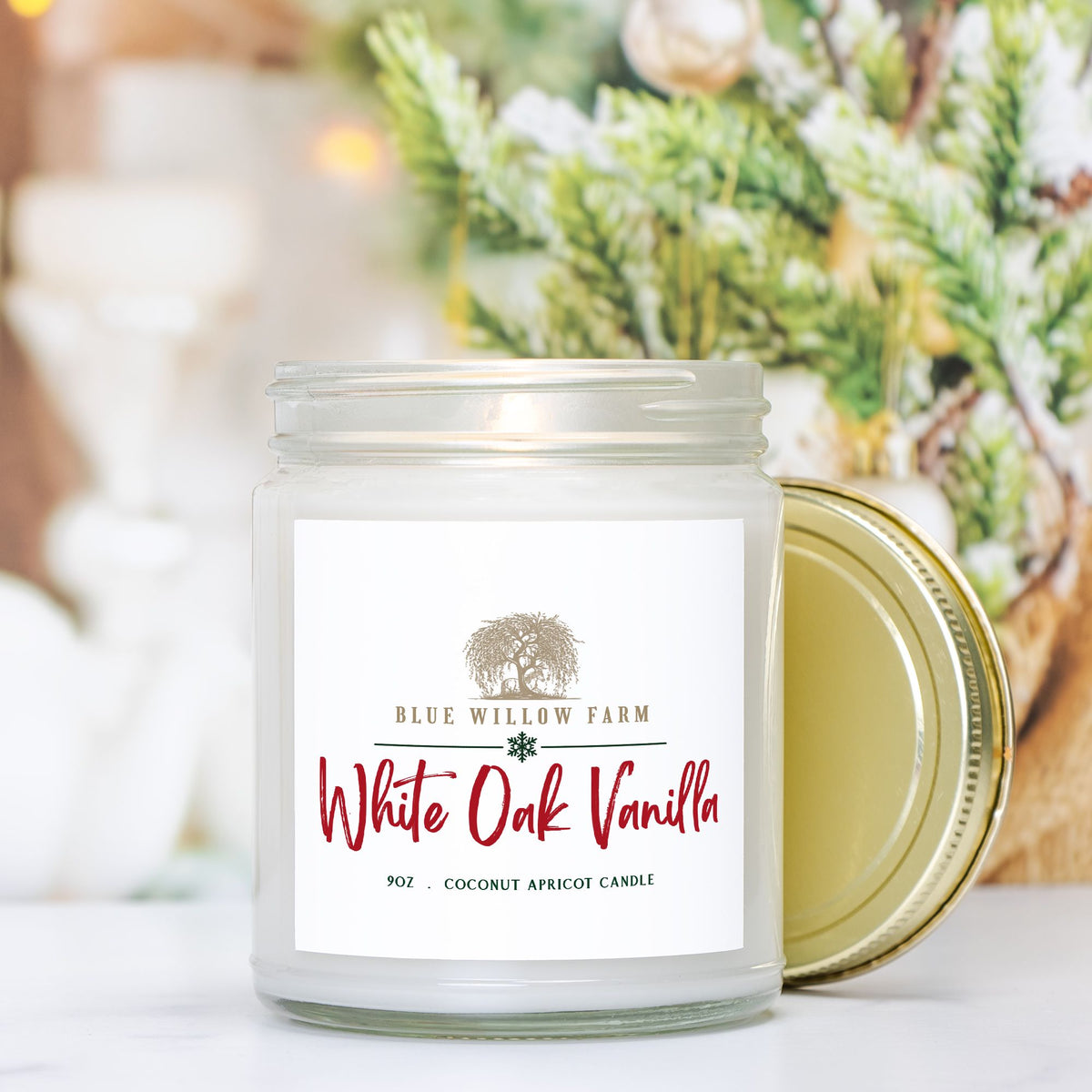 Candle Clear Jar 9oz