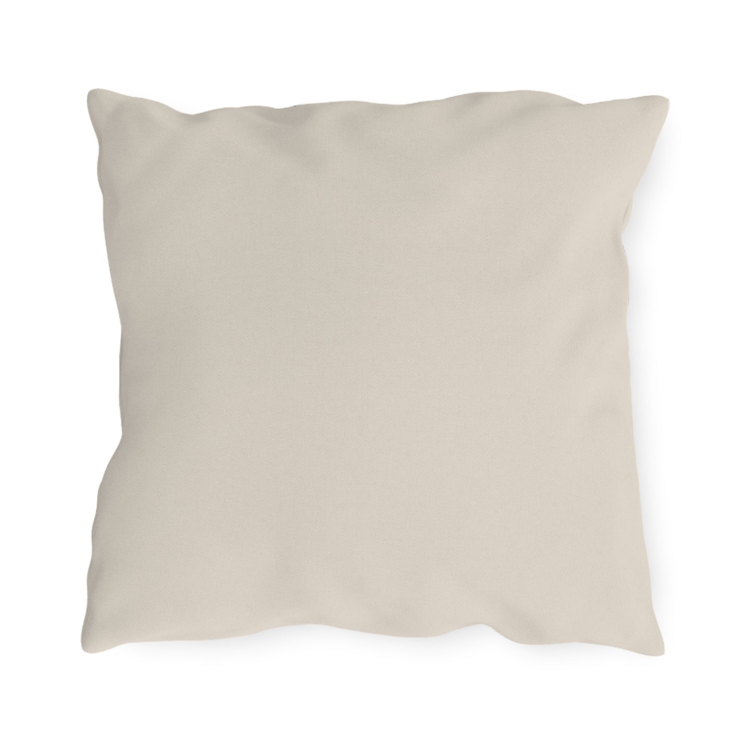 Outdoor Pillow — Neutral Beige Weatherproof Patio Cushion