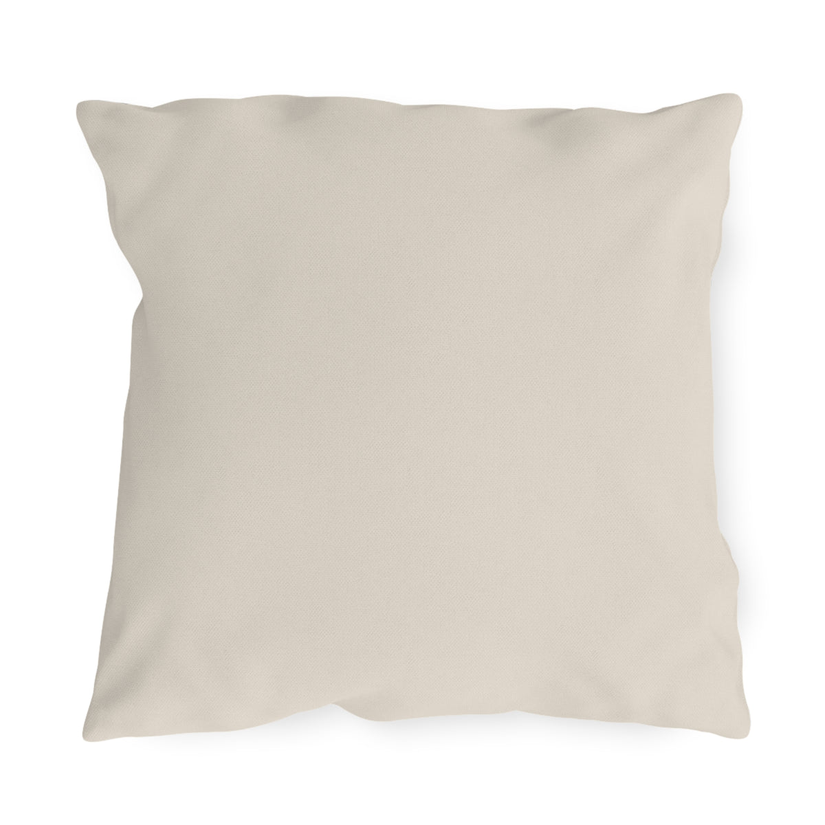 Outdoor Pillow — Neutral Beige Weatherproof Patio Cushion