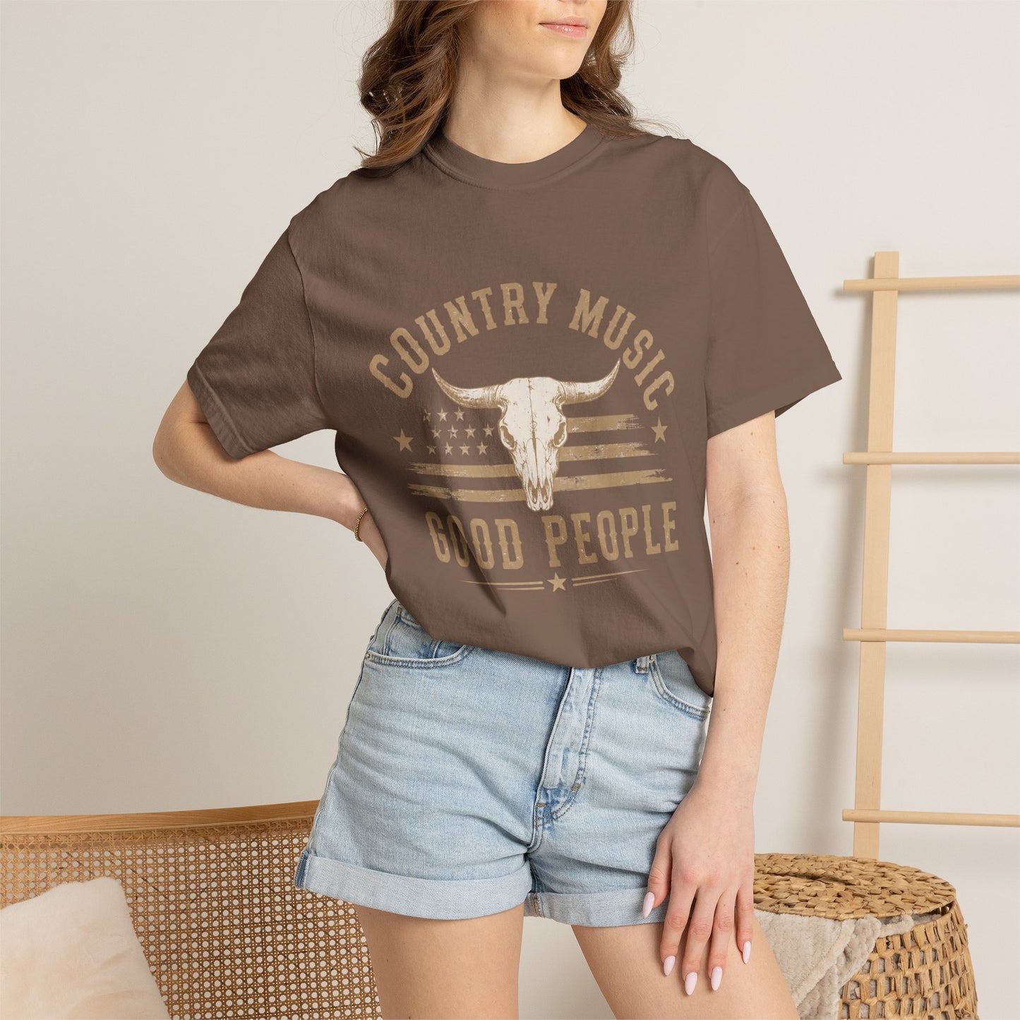 Unisex Longhorn Country Music Tshirt