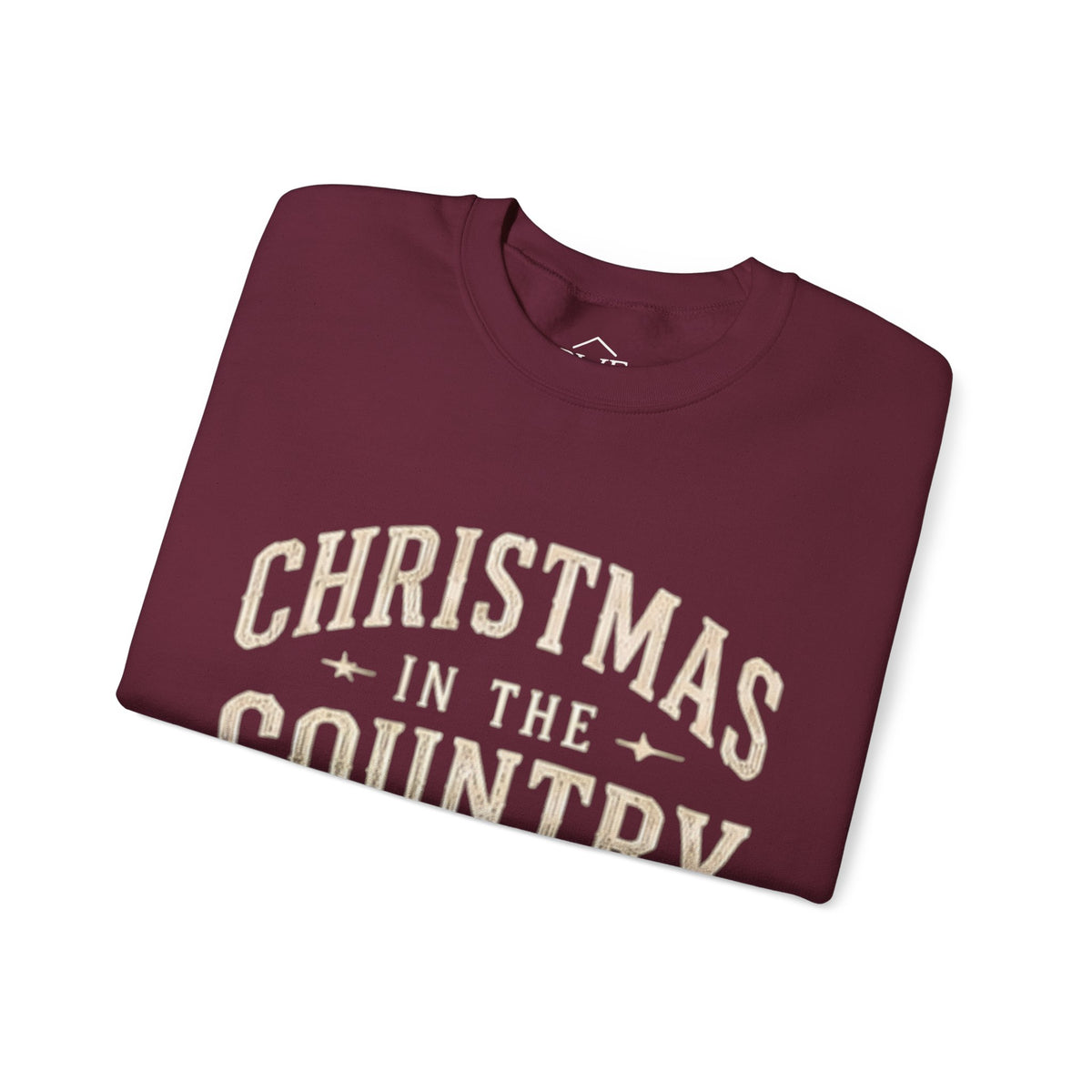 Christmas in the Country Western Sweatshirt