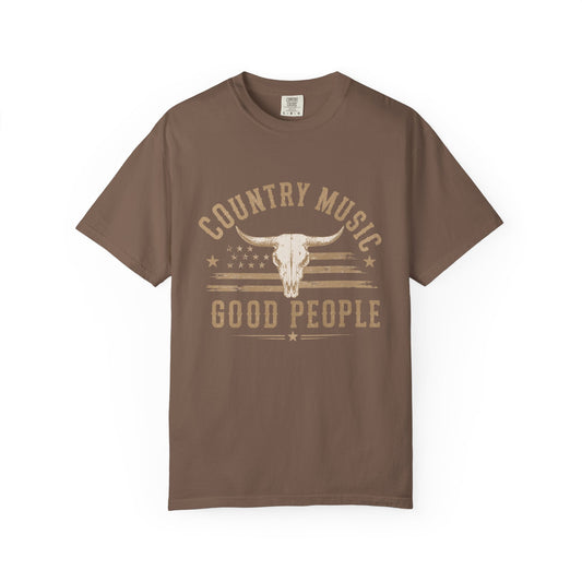 Unisex Longhorn Country Music Tshirt
