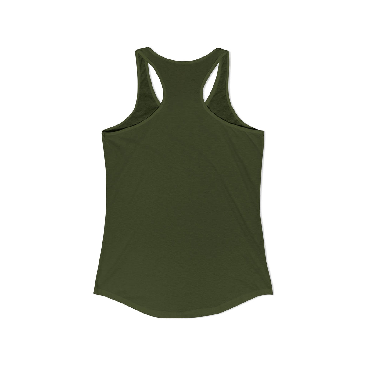 The Cowboy DJ Racerback Tank - Military Green