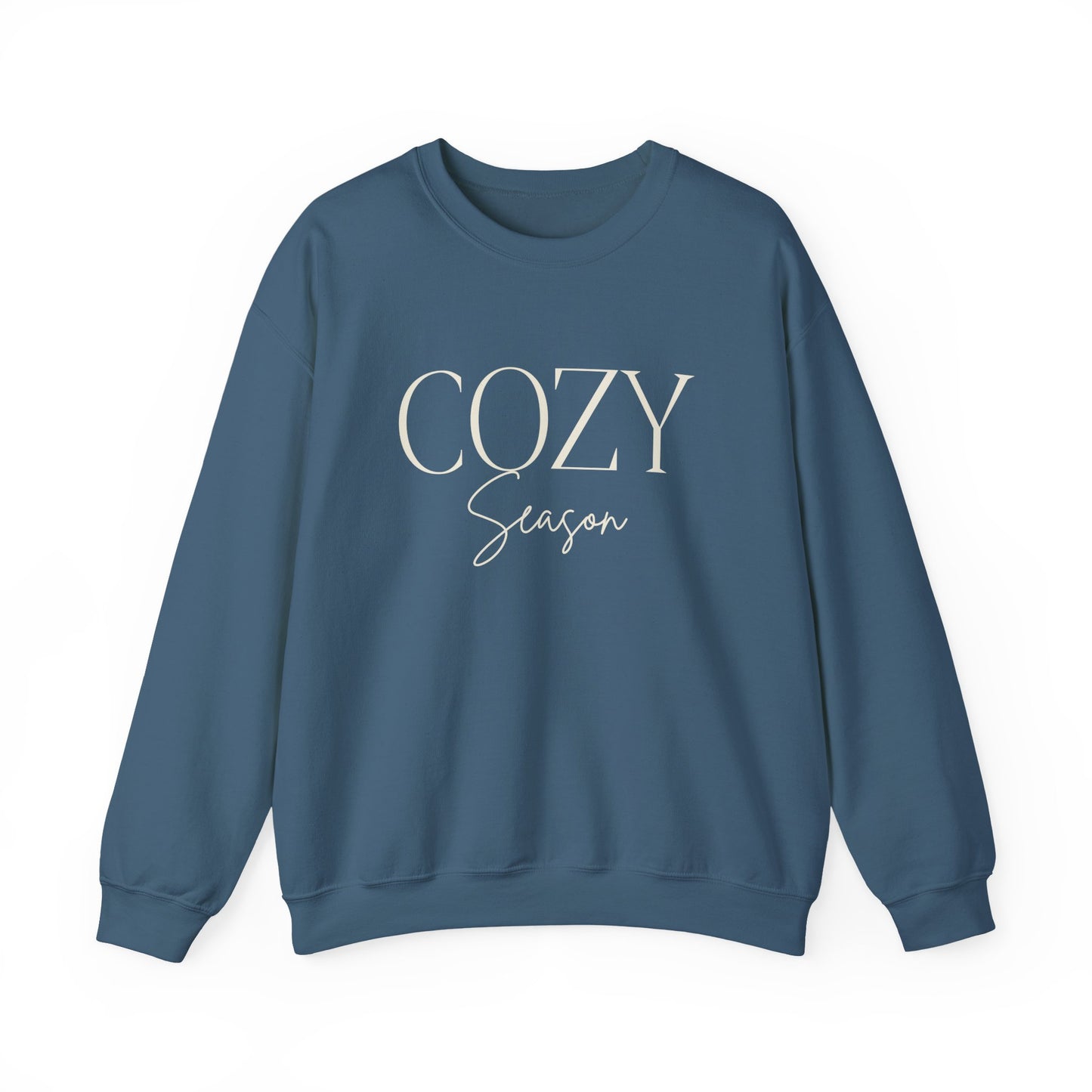 Cozy Season Cream Print Sweatshirt