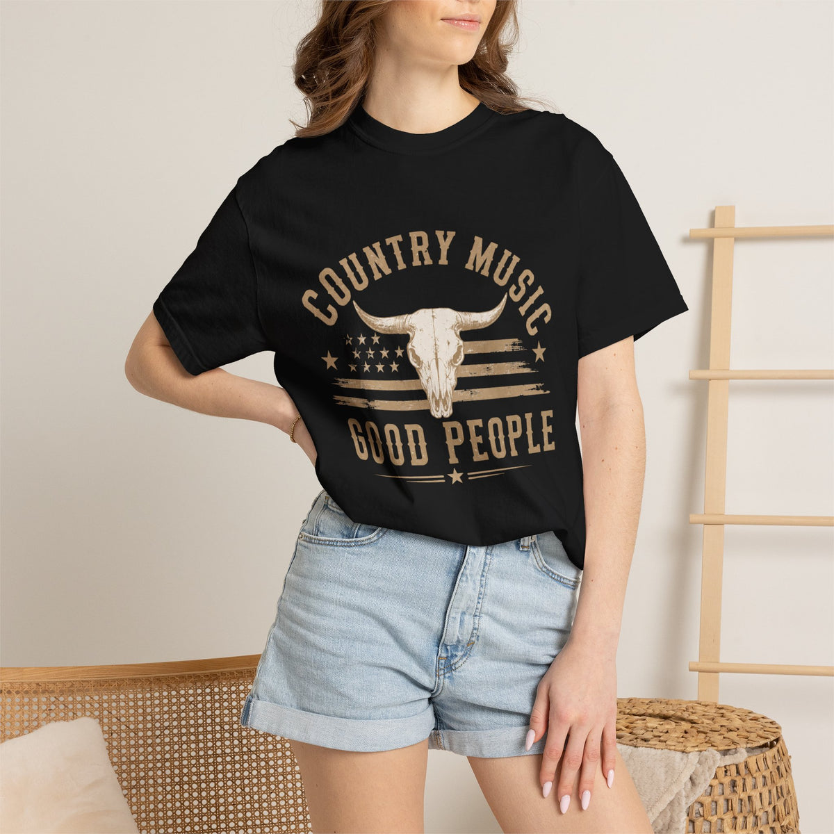 Unisex Longhorn Country Music Tshirt