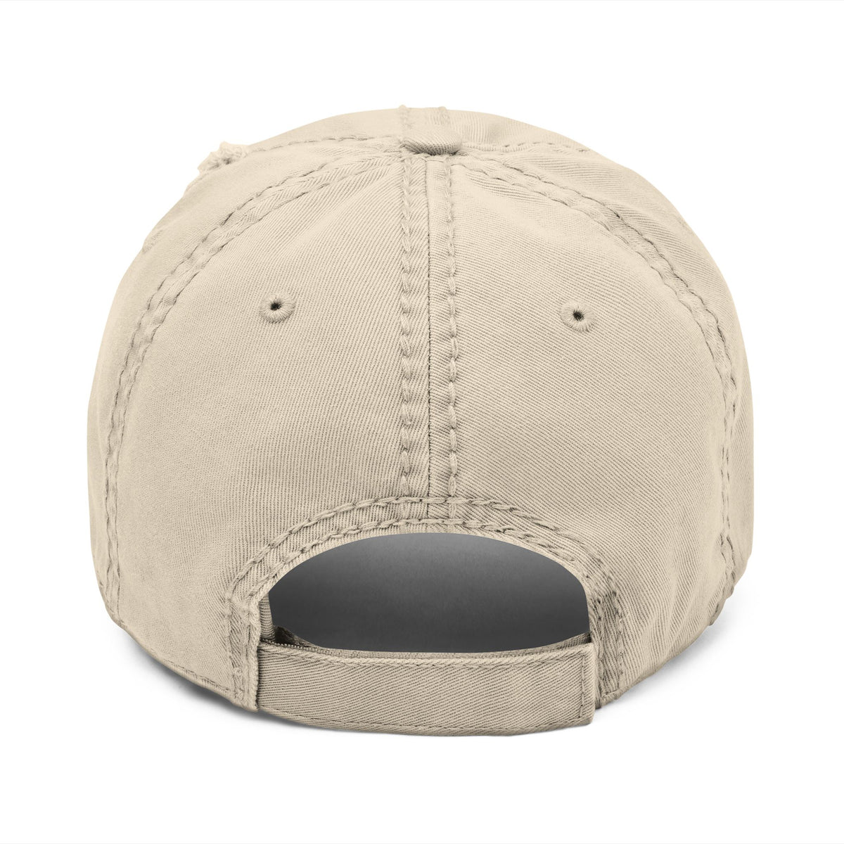 Farm Girl Distressed Embroidered Hat