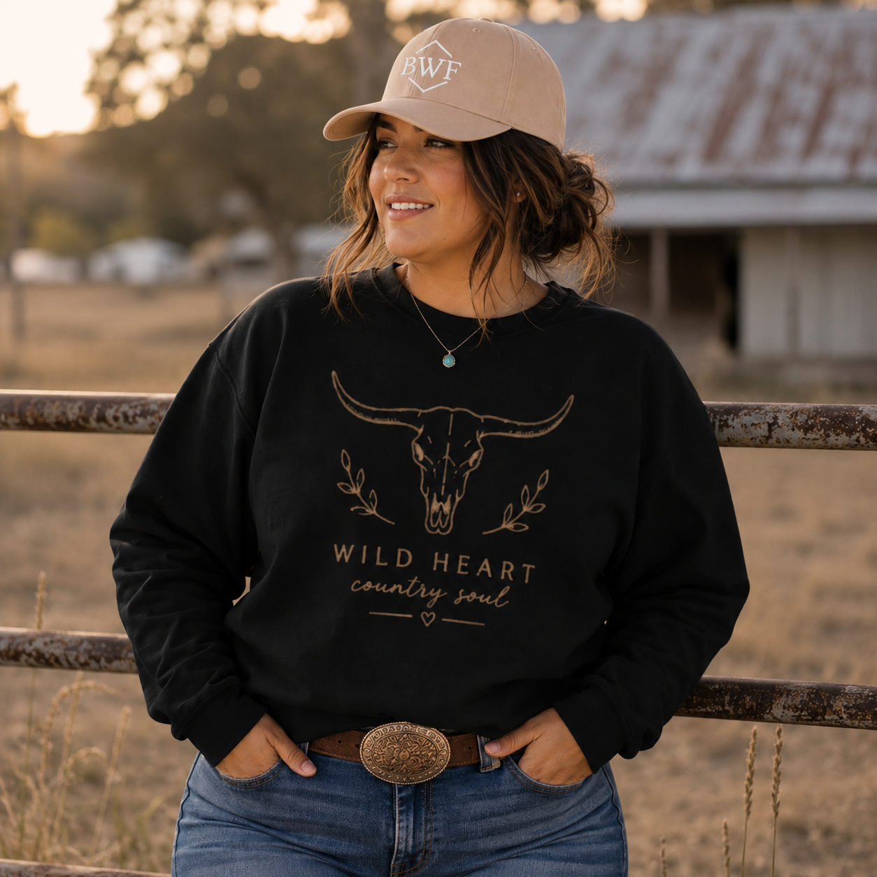 Wild Heart, Country Soul Sweatshirt