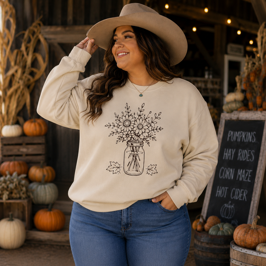 Fall Bouquet Sweatshirt