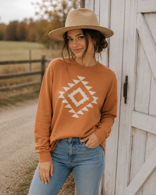 Western Harvest Long Sleeve Tee