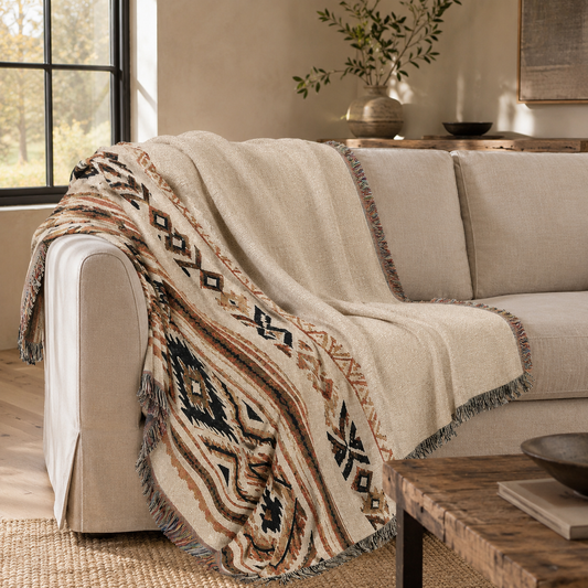 High Desert Woven Throw Blanket