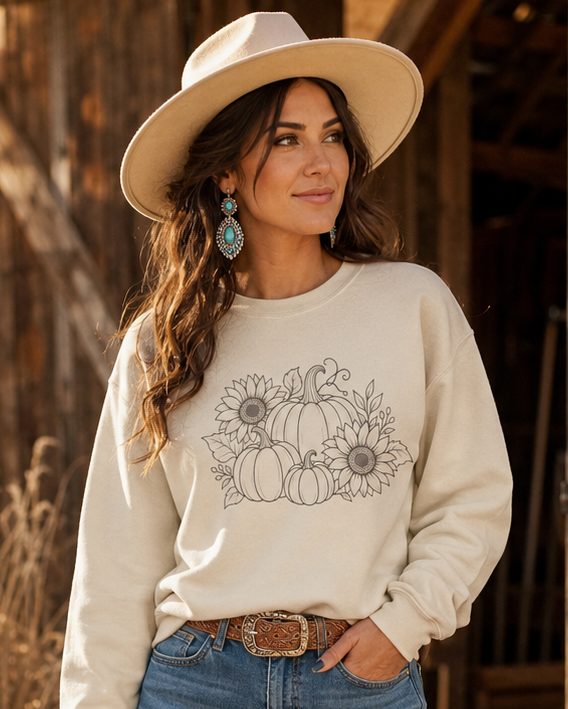Sunflower Harvest Sweatshirt