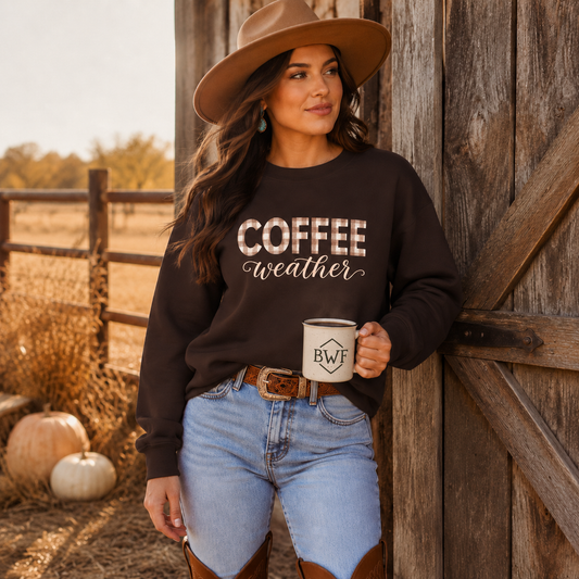 Chocolate Coffee Weather Sweatshirt