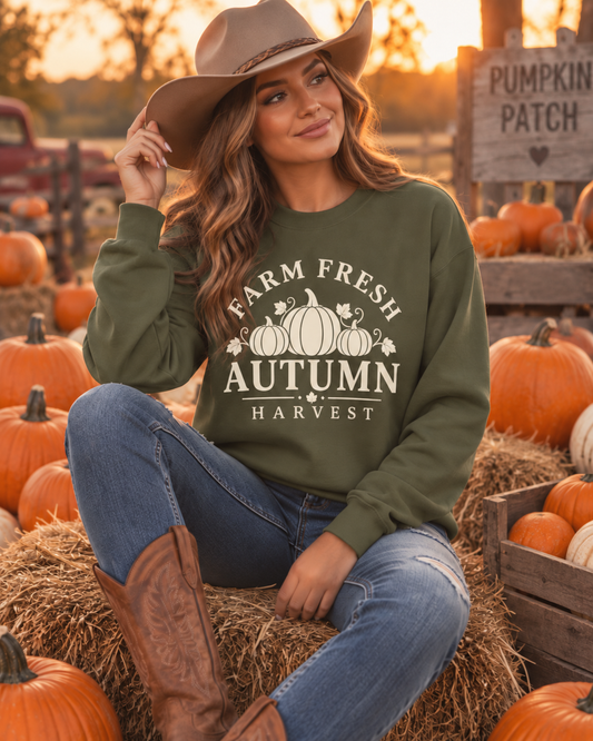 Farm Fresh Autumn Harvest Sweatshirt