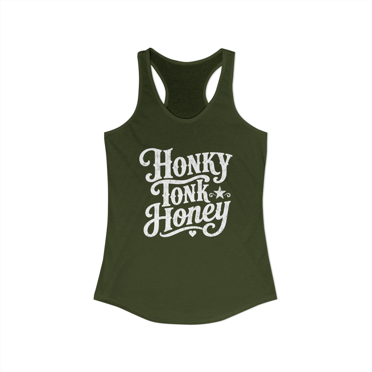Honky Tonk Honey Racerback Tank