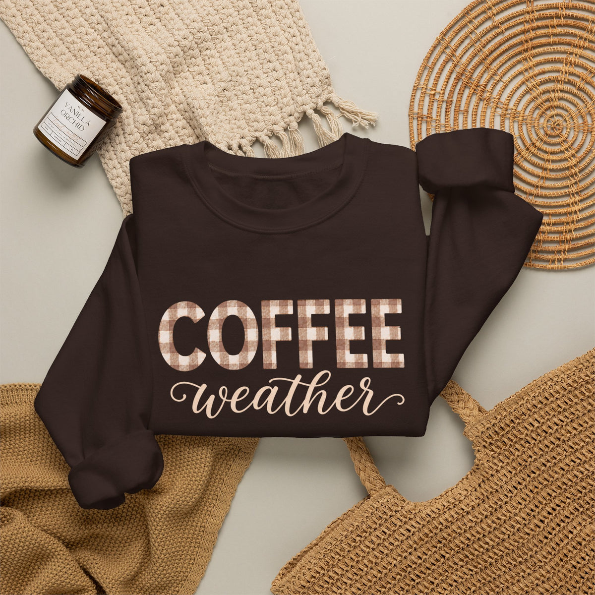 Chocolate Coffee Weather Sweatshirt