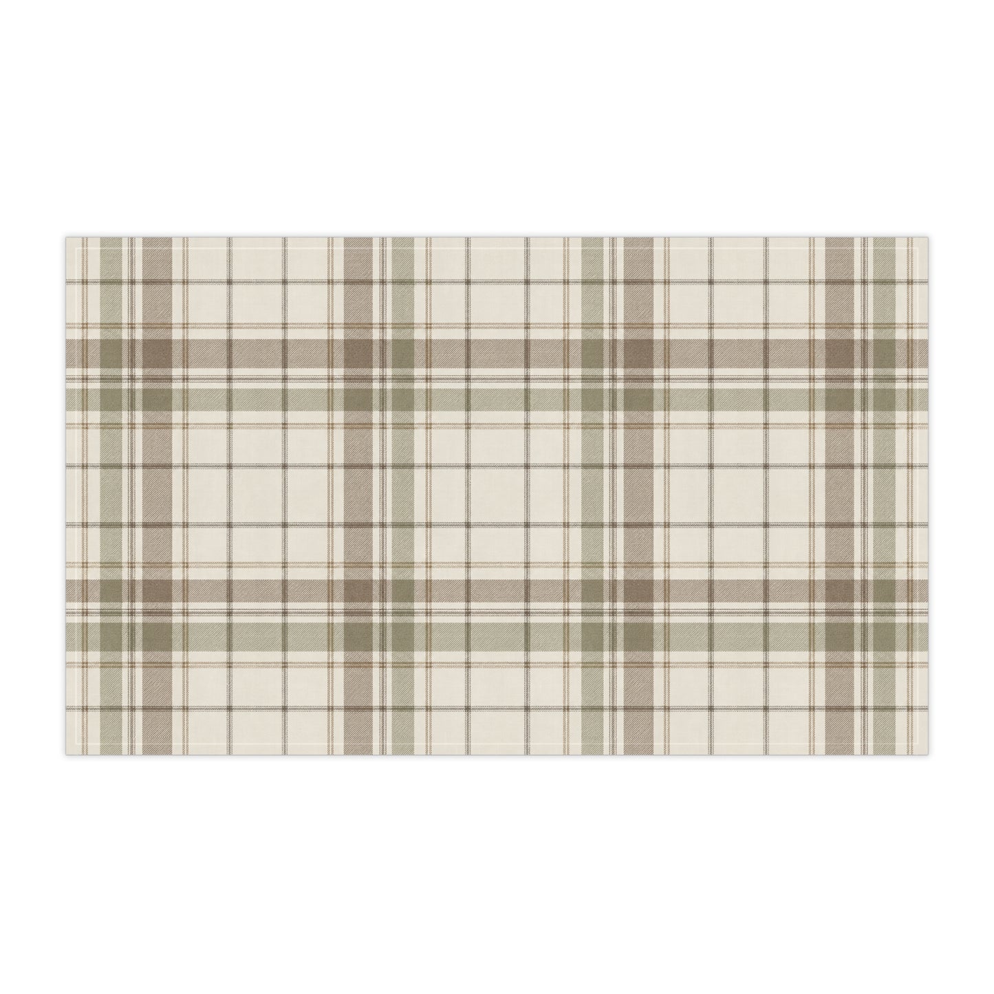 Willow Plaid Tea Towel