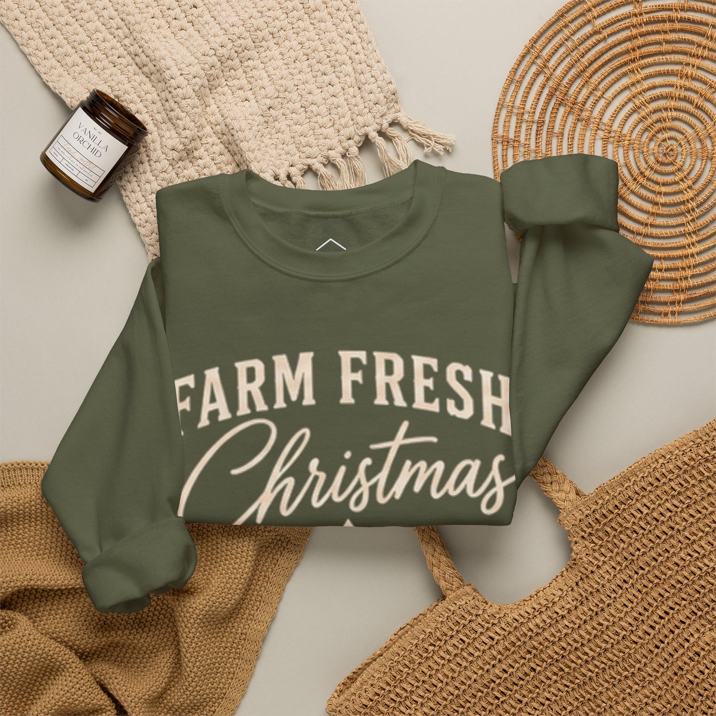 Farm Fresh Christmas Trees Sweatshirt