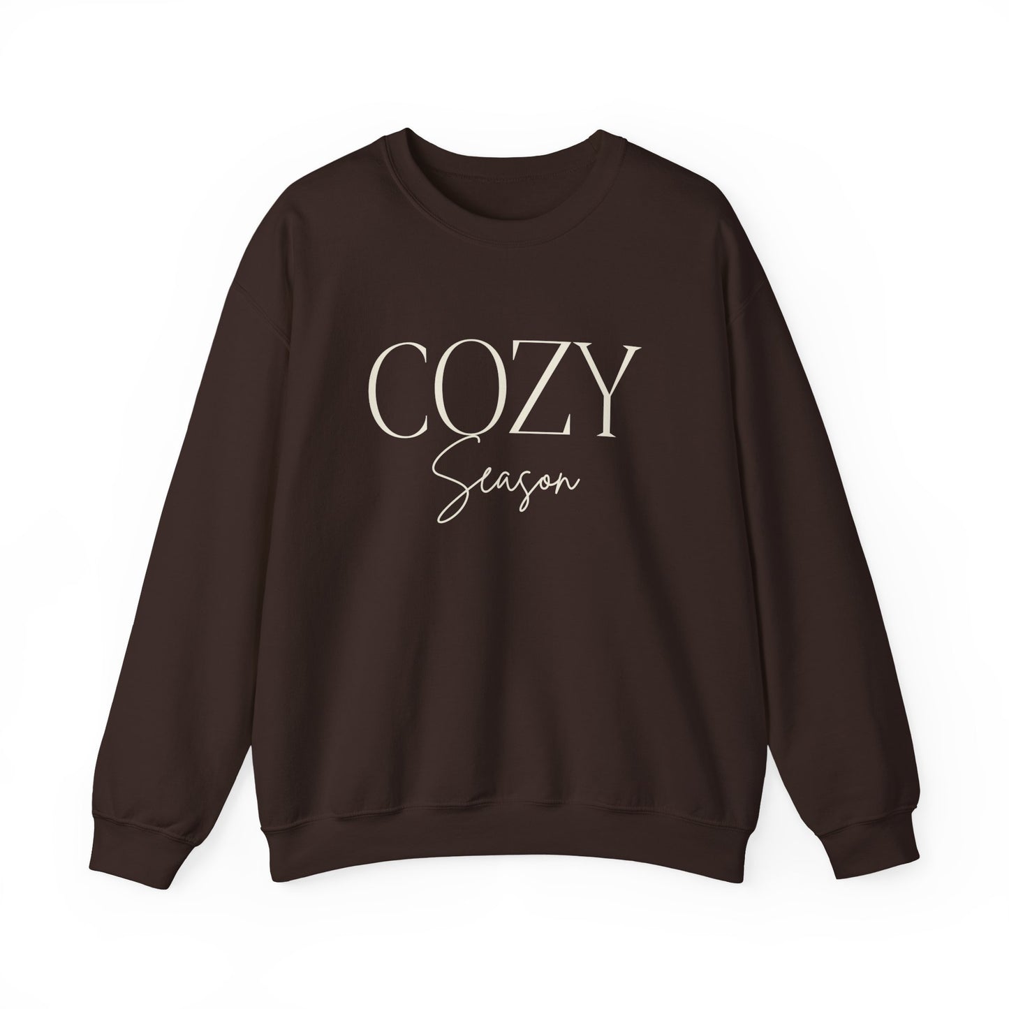 Cozy Season Cream Print Sweatshirt