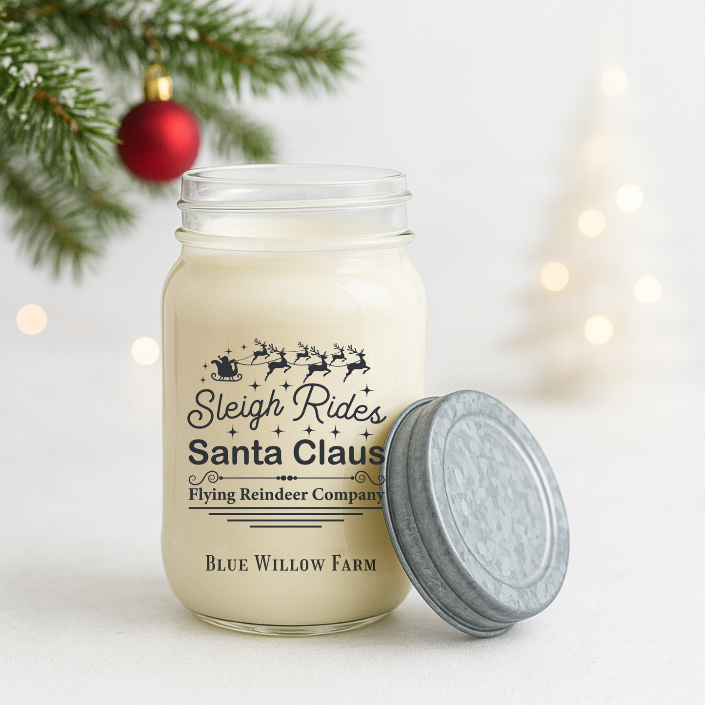 Sleigh Rides Candle