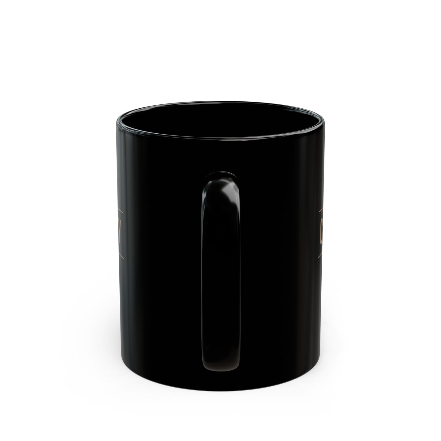 The Cowboy DJ Black Mug