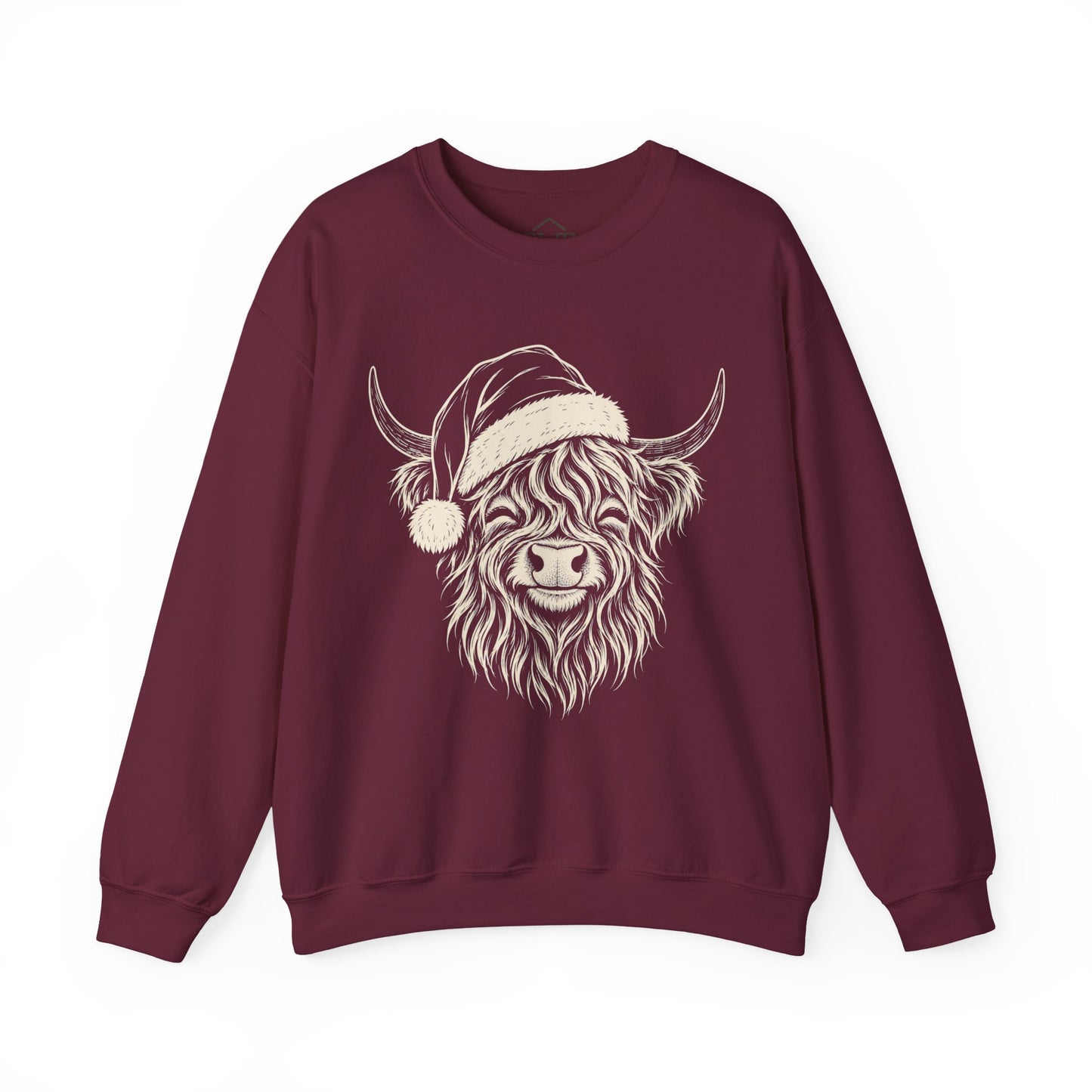 Christmas Highland Cow Sweatshirt