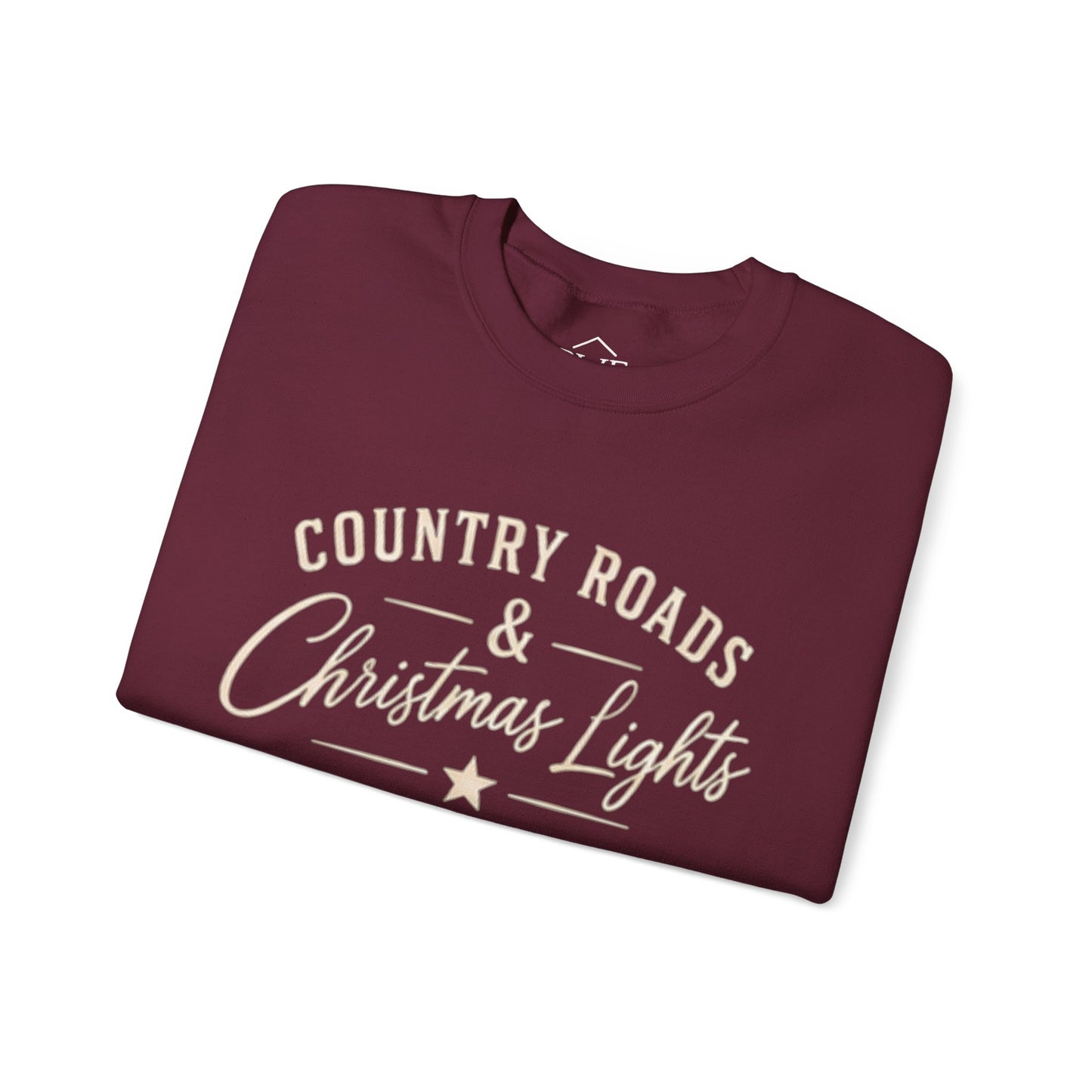 Country Roads & Christmas Lights Sweatshirt