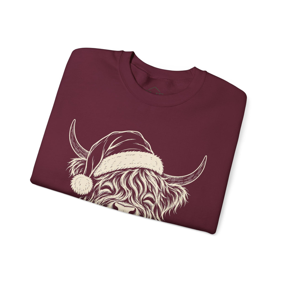 Christmas Highland Cow Sweatshirt