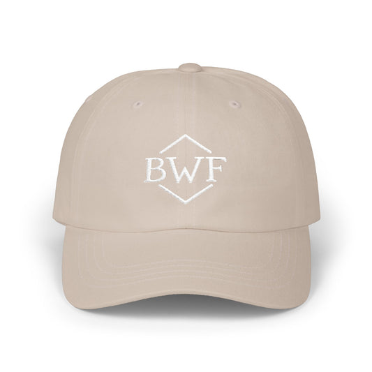 Embroidered BWF Brand Cap - Beige
