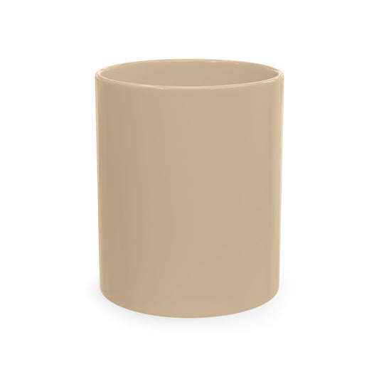 Beige Ceramic Mug