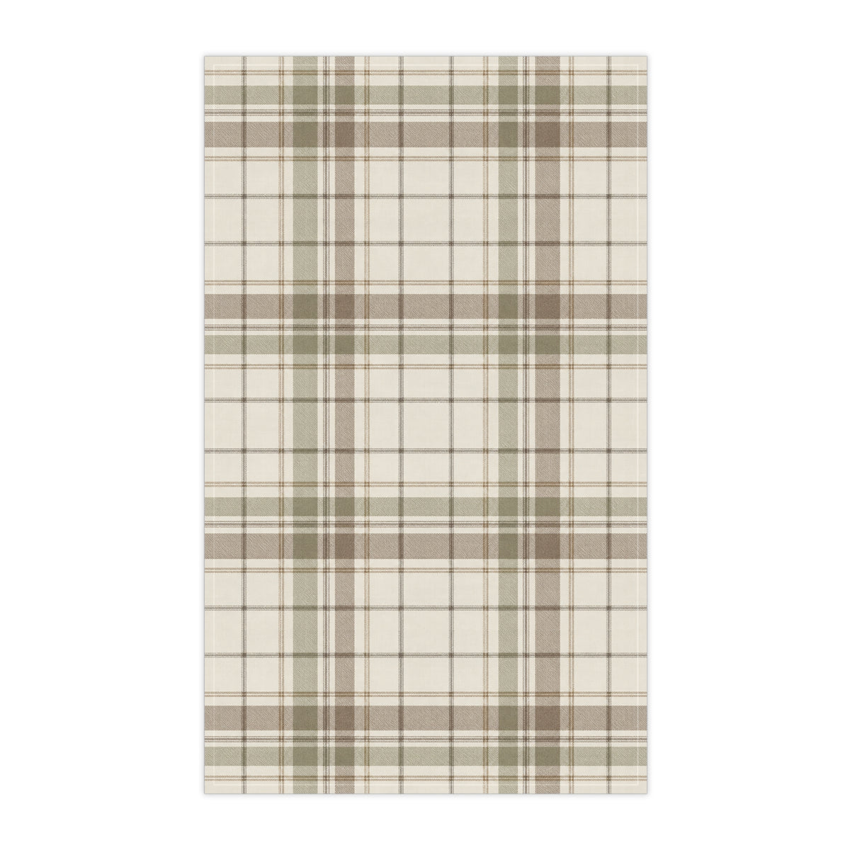 Willow Plaid Tea Towel