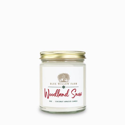 Woodland Snow Candle