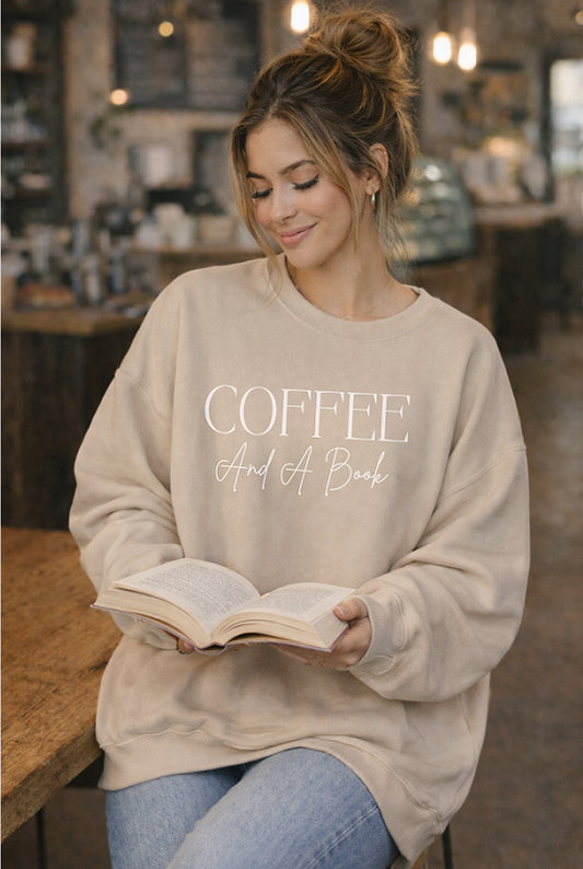Coffee And A Book Sweatshirt